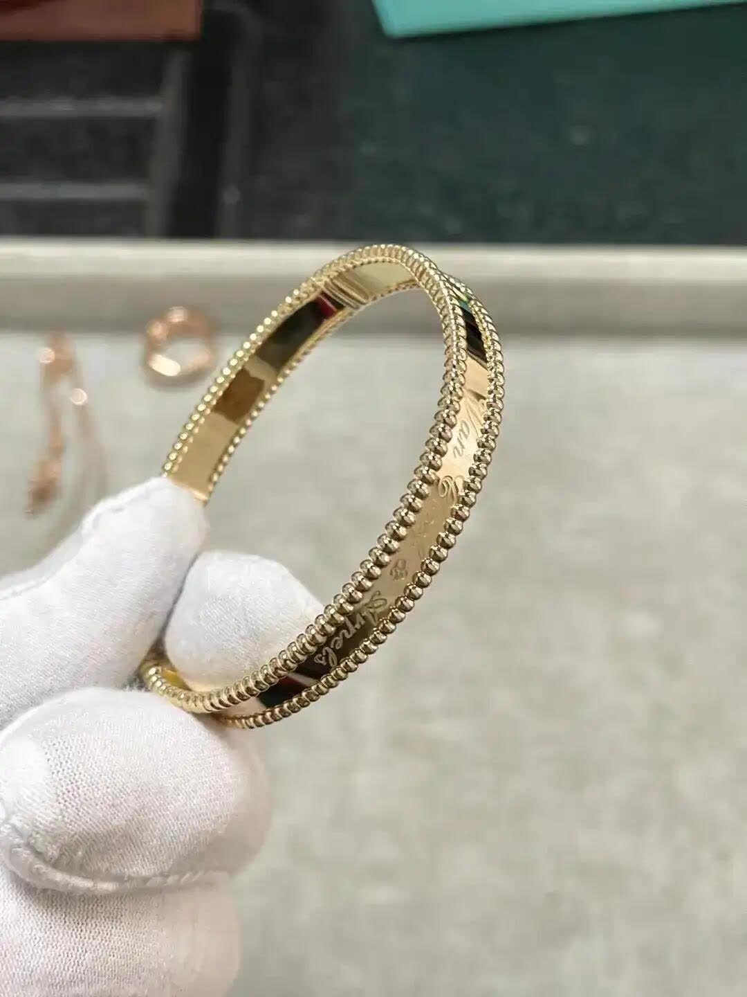 Van Cleef & Arpels Magic Alhambra Bangle Bracelet